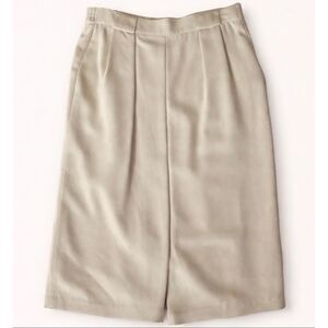 Regina Porter Vintage Pencil Skirt Women’s Size 6 Neutral Midi